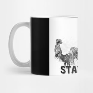 Stay Wild, Inspirational phrase Mug